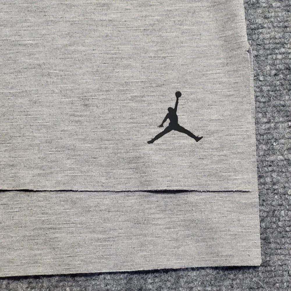 Nike Air Jordan 23 Lux S/S Heather Grey Raglan Top (834547-050) Men's Sz X-Large